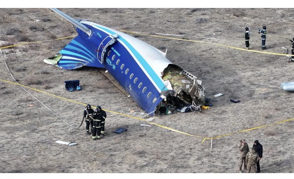 embraer derrubado no Cazaquistão