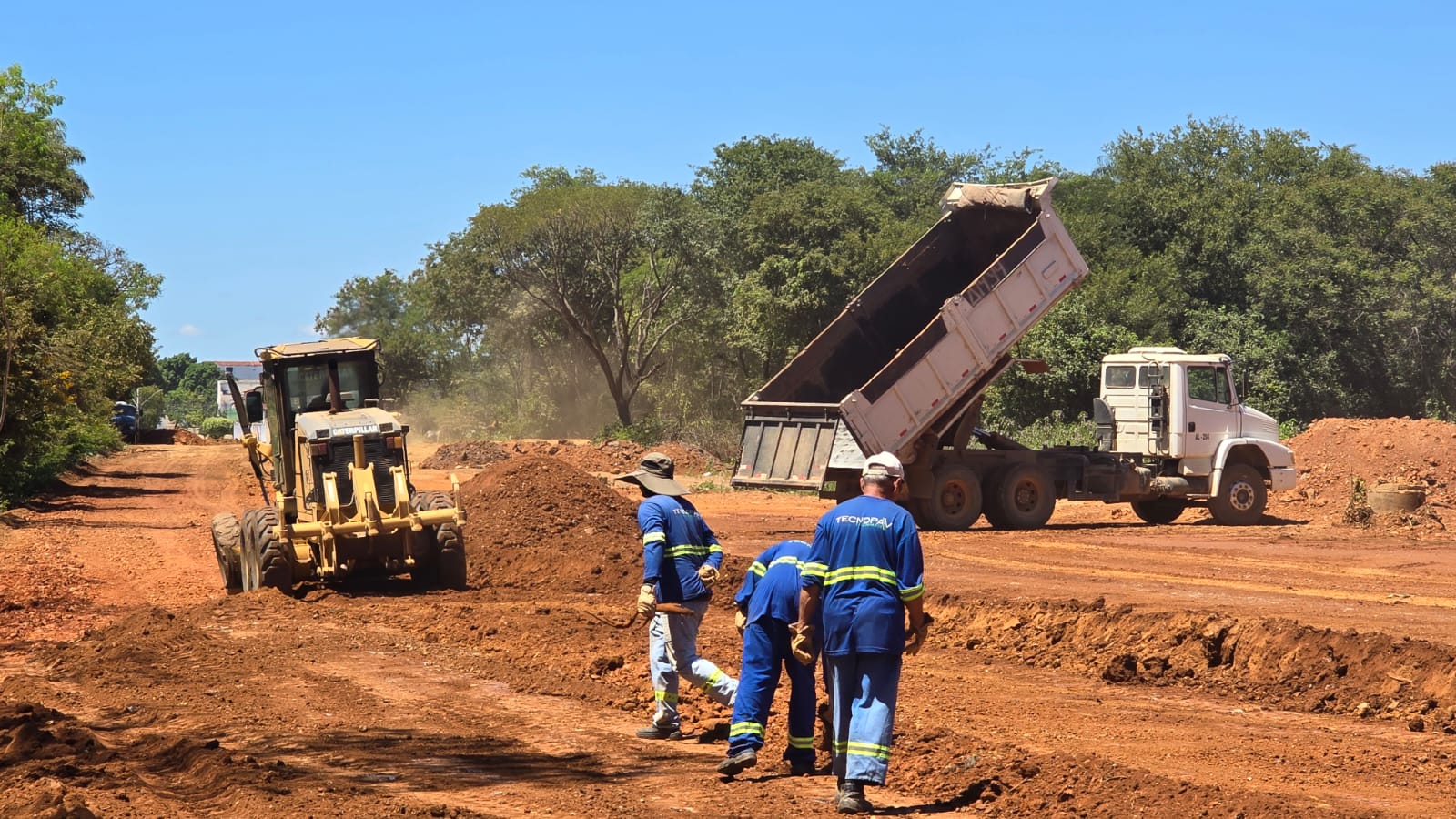 Obras para duplicação avenbida João XXIII