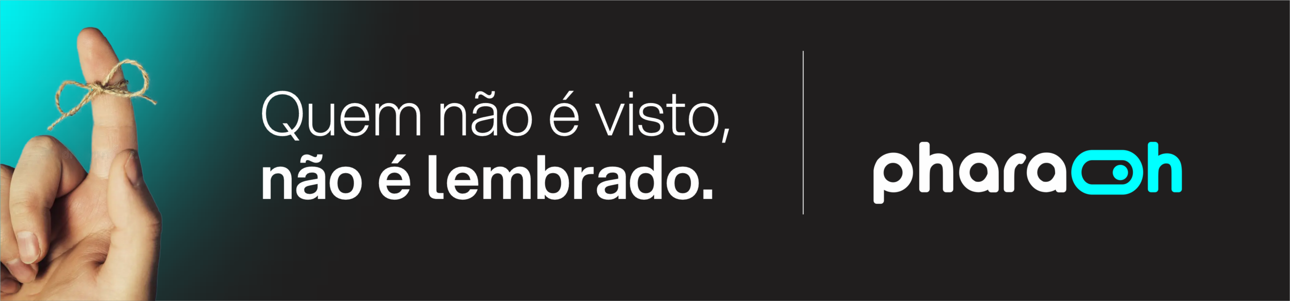 anuncio pharaoh quem não é visto