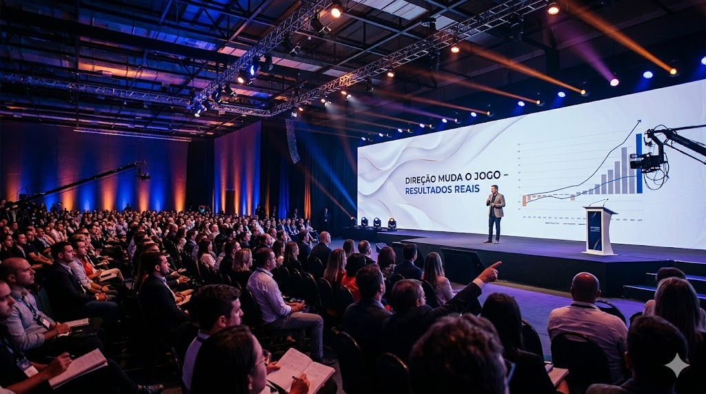 Análise sobre o crescimento dos eventos empresariais em Montes Claros e a importância de transformar experiência, networking e conteúdo em resultado real para os negócios.