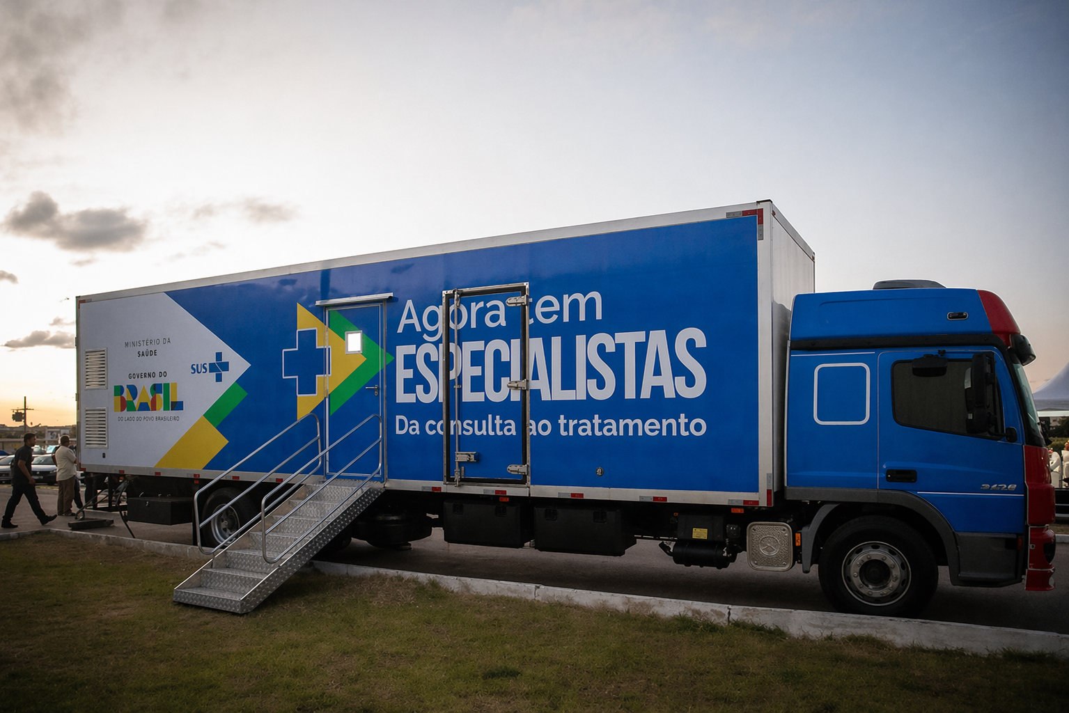 Na próxima segunda-feira (11/5), às 10 horas, o superintendente-adjunto do Ministério da Saúde em Minas Gerais, Marcos Simão de Souza, inaugura, em São João das Missões (MG), o início dos atendimentos na carreta de saúde da mulher do programa Agora Tem Especialistas, do Governo do Brasil. 