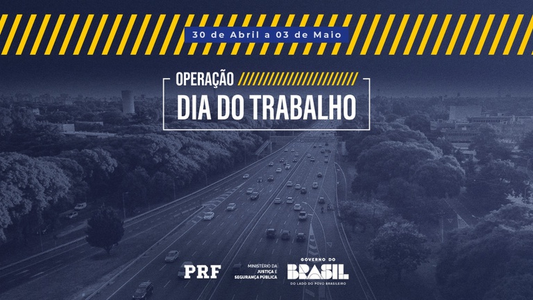 PRF realizou operação para tentar evitar acidentes no feriado do Dia do Trabalho