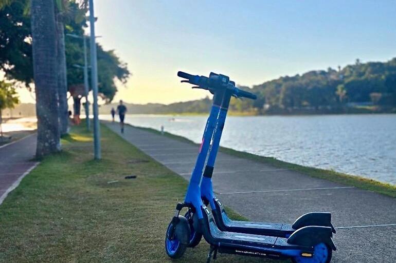 patinete elétrico será disponibilizado ,para passeios na orla da ladoa da Pampulha