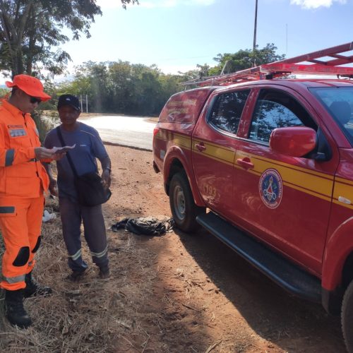 Bombeiros iniciam quarto dia de buscas por homem que desapareceu na BR-251, em Francisco Sá