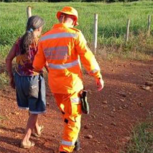 Idosa que estava desaparecida é encontrada na zona rural de Francisco Sá