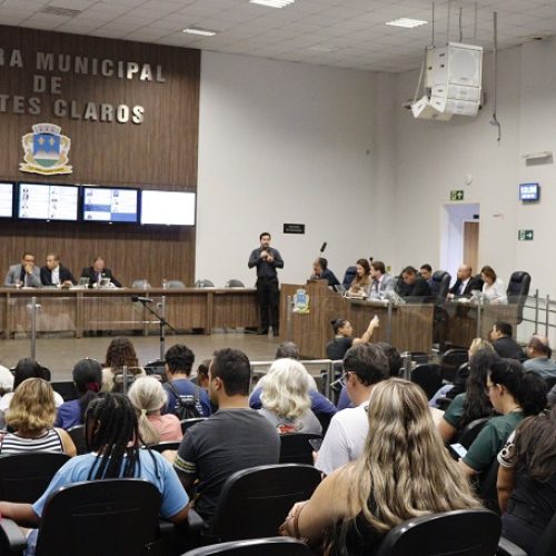 Câmara debate orçamento de R$ 3 bilhões para Montes Claros em audiência pública